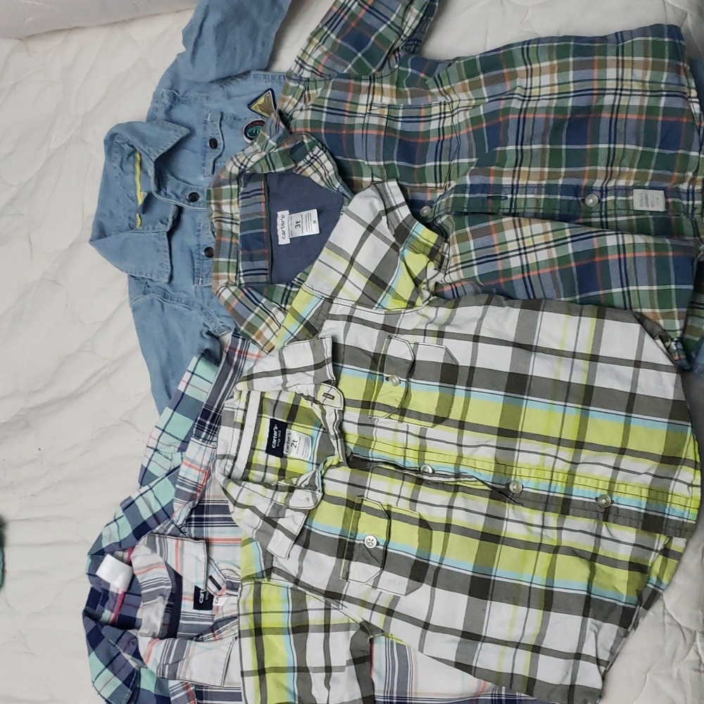 12 pieces Carter's 24m 2T Boys Bundle